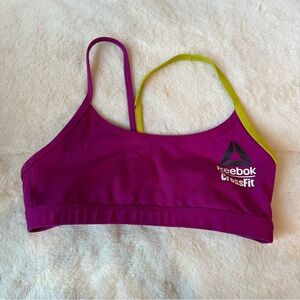 Reebok CrossFit Purple Sports Bra